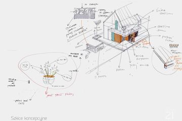  Projekt domu D21-1B (WSA1010) - projekt domu parterowego z poddaszem - Zdjęcie 9