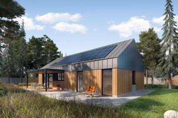  Projekt domu D21-2B (WSA1011) - projekt domu parterowego - Zdjęcie 4