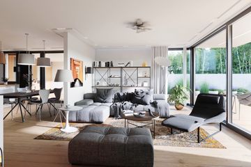  Projekt domu D21-4 (WSA1013) - projekt domu parterowego z poddaszem - Zdjęcie 6