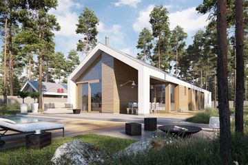  Projekt domu D21-9B G2 (WSA1014) - projekt domu parterowego - Zdjęcie 5