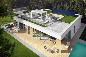  Projekt domu D21-18B G2 (WSA1017) - projekt domu parterowego - Zdjęcie 4