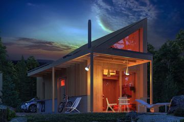  Projekt domu letniskowego D21-23B2 (WSA1020) - projekt domu letniskowego parterowego - Zdjęcie 3