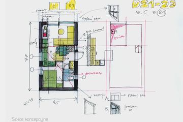 Projekt domu letniskowego D21-23B2 (WSA1020) - projekt domu letniskowego parterowego - Zdjęcie 10