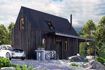  Projekt domu letniskowego D21-23A (WSA1021) - projekt domu letniskowego parterowego - Zdjęcie 3