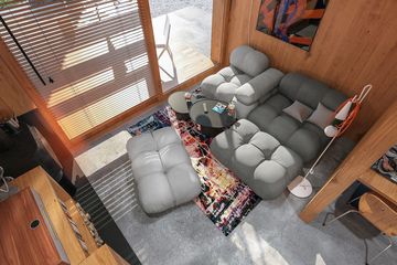  Projekt domu letniskowego D21-23C (WSA1025) - projekt domu letniskowego parterowego - Zdjęcie 5