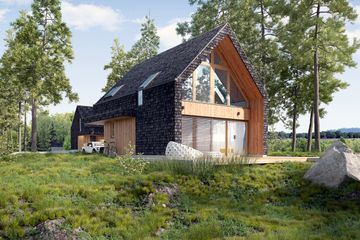  Projekt domu D21-1D (WSA1019) - projekt domu parterowego z poddaszem - Zdjęcie 3