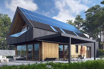  Projekt domu D21-X13B G1 (WSA1018) - projekt domu parterowego z poddaszem - Zdjęcie 1