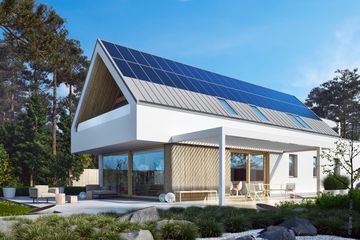  Projekt domu D21-X13 W G2 (WSA1008) - projekt domu parterowego z poddaszem - Zdjęcie 2