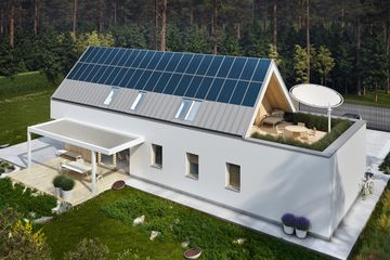  Projekt domu D21-X13 W G2 (WSA1008) - projekt domu parterowego z poddaszem - Zdjęcie 4