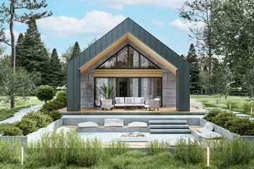  Projekt domu PióroArchitekci – 24 (KZN1013) - projekt domu parterowego - Zdjęcie 3