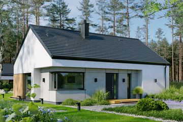  Projekt domu EG-93 (WWB1122) - projekt domu parterowego - Zdjęcie 1