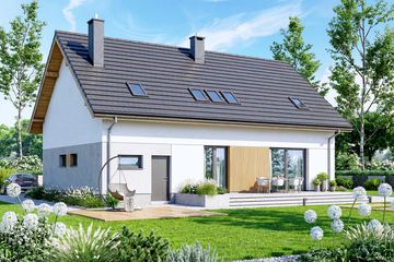  Projekt domu Tamarillo 7 (WOF1181) - projekt domu parterowego z poddaszem - Zdjęcie 3