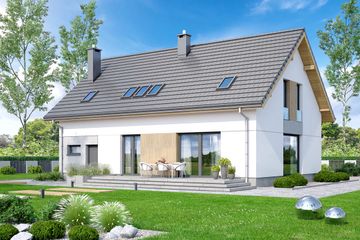  Projekt domu Tamarillo 7 (WOF1181) - projekt domu parterowego z poddaszem - Zdjęcie 3