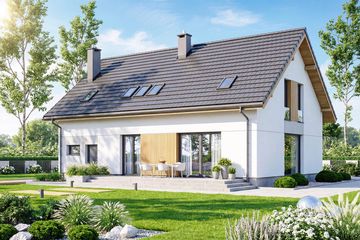  Projekt domu Tamarillo 7 (WOF1181) - projekt domu parterowego z poddaszem - Zdjęcie 4