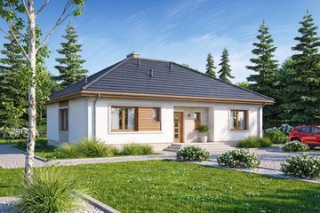  Projekt domu Mokka 4s (WOF1183) - projekt domu parterowego - Zdjęcie 1