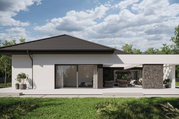  Projekt domu NewHouse 725 (KRZ1058) - projekt domu parterowego - Zdjęcie 8