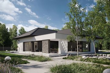  Projekt domu NewHouse 725 (KRZ1058) - projekt domu parterowego - Zdjęcie 10