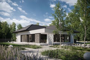  Projekt domu NewHouse 725 (KRZ1058) - projekt domu parterowego - Zdjęcie 12