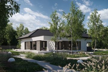  Projekt domu NewHouse 725 (KRZ1058) - projekt domu parterowego - Zdjęcie 13