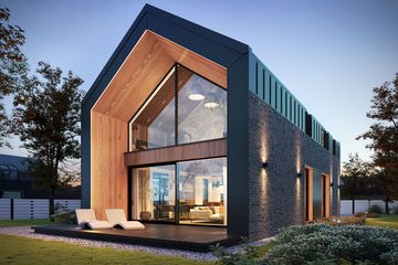  Projekt domu Averon (BSE1224) - projekt domu parterowego z poddaszem - Zdjęcie 3