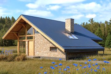  Projekt domu Julius (BBI1008) - projekt domu parterowego z poddaszem - Zdjęcie 4