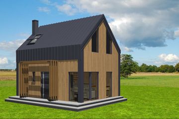  Projekt domu L-303 murowany (SLU1027) - projekt domu parterowego - Zdjęcie 1