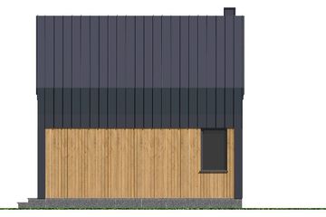  Projekt domu L-303 murowany (SLU1027) - projekt domu parterowego - Zdjęcie 4