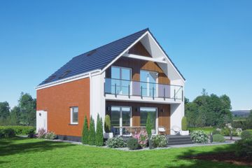  Projekt domu Orłowo a3 pcr (KRP2656) - projekt domu parterowego z poddaszem - Zdjęcie 2