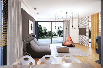  Projekt domu Studio 32 (WRN1541) - projekt domu parterowego z poddaszem - Zdjęcie 3