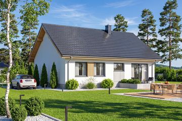  Projekt domu Mokka 16 mini (WOF1184) - projekt domu parterowego - Zdjęcie 4