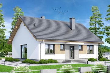  Projekt domu Mokka 16 mini (WOF1184) - projekt domu parterowego - Zdjęcie 1