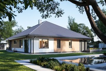  Projekt domu Karol Polo (1313) (KRD2927) - projekt domu parterowego - Zdjęcie 4