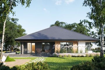  Projekt domu Karol Polo (1313) (KRD2927) - projekt domu parterowego - Zdjęcie 6