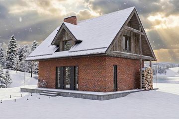  Projekt domu Kubuś (GDE1035) - projekt domu parterowego z poddaszem - Zdjęcie 3