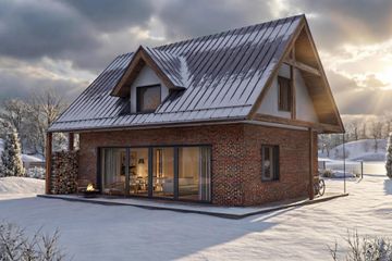  Projekt domu Kubuś (GDE1035) - projekt domu parterowego z poddaszem - Zdjęcie 4