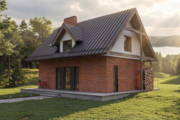  Projekt domu Kubuś (GDE1035) - projekt domu parterowego z poddaszem - Zdjęcie 5