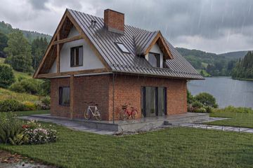  Projekt domu Kubuś (GDE1035) - projekt domu parterowego z poddaszem - Zdjęcie 6