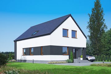  Projekt domu Gładyszów 44 pcr (KRP2658) - projekt domu parterowego z poddaszem - Zdjęcie 2