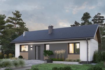  Projekt domu Martin Beta Max (1311) (KRD2926) - projekt domu parterowego - Zdjęcie 3