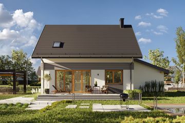  Projekt domu Celina OZE (1312) (KRD2925) - projekt domu parterowego z poddaszem - Zdjęcie 4