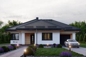  Projekt domu APS 093 wariant 3 (LUA1575) - projekt domu parterowego - Zdjęcie 2