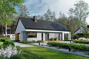  Projekt domu EG-97 (WWB1125) - projekt domu parterowego - Zdjęcie 3