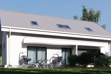  Projekt domu uA102 (WCB1430) - projekt domu parterowego z poddaszem - Zdjęcie 4