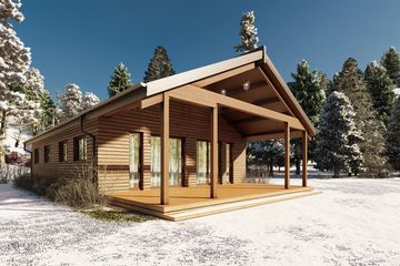  Projekt domu uA219 (WCB1418) - projekt domu parterowego - Zdjęcie 4