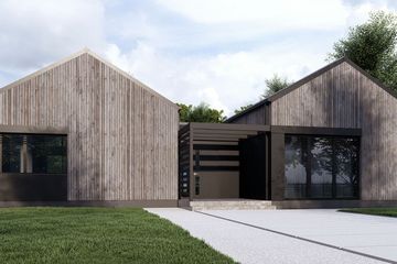 Projekt domu uA314 (WCB1440) - projekt domu parterowego - Zdjęcie 1