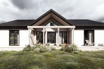  Projekt domu uA267 (WCB1424) - projekt domu parterowego - Zdjęcie 1