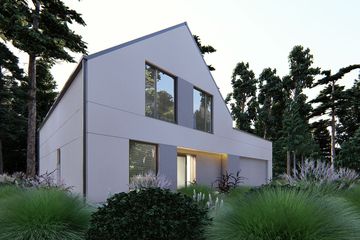  Projekt domu uA257 (WCB1423) - projekt domu parterowego z poddaszem - Zdjęcie 3