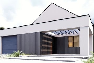  Projekt domu uA269 (WCB1425) - projekt domu parterowego z poddaszem - Zdjęcie 1