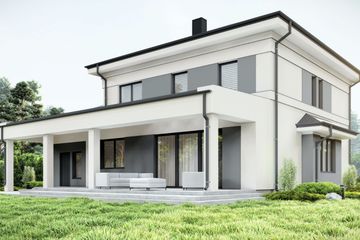  Projekt domu uA41v5 (WCB1415) - projekt domu z pełnym piętrem - Zdjęcie 4