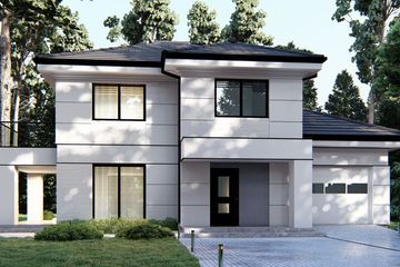  Projekt domu uA317 (WCB1433) - projekt domu z pełnym piętrem - Zdjęcie 1